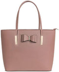 Large Bowtie Tote Bag Handbag Shoulder Bag School