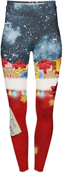 Highwaisted Leggings (10-16 UK Size) - With Love Santa