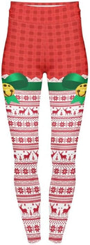 Highwaisted Leggings (10-16 UK Size) - Winter Socks