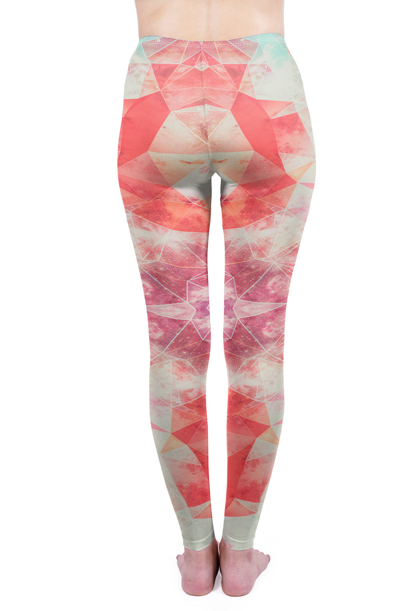 Regular Leggings (8-12 UK Size) - Pink Poly Cosmo