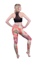 Regular Leggings (8-12 UK Size) - Pink Poly Cosmo - Kukubird-UK