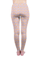 Regular Leggings (8-12 UK Size) - Lilac Daisies - Kukubird-UK