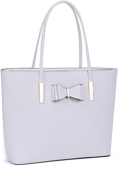 Large Bowtie Tote Bag Handbag Shoulder Bag School