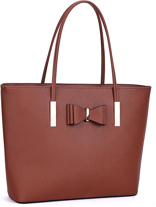 Large Bowtie Tote Bag Handbag Shoulder Bag School