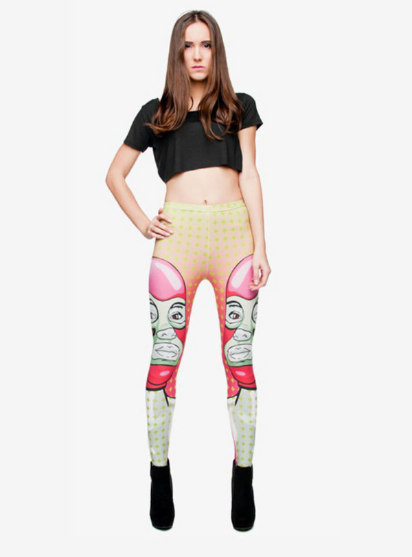 Regular Leggings (8-12 UK Size) - Wrestling