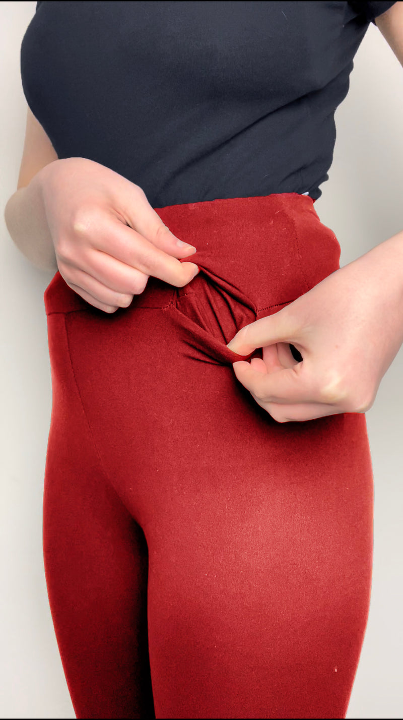 The Red Basic's High Waist Leggings