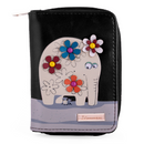 Kukubird Medium Purse Elephant And Mouse Purse - Black - Kukubird-UK