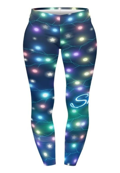 Curve Leggings (14-18 UK Size) - Christmas Light