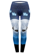 Over the Moon - Regular Leggings 8-12 - Kukubird-UK