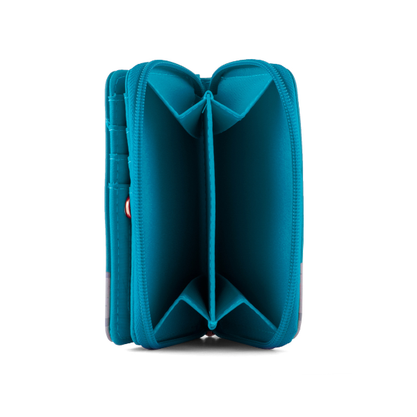 Kukubird Medium Purse Owl's in Tree - Blue - Kukubird-UK