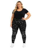 Curve Leggings (14-18 UK Size) - Dark Forest - Kukubird-UK
