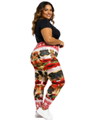 Curve Leggings (14-18 UK Size) - Pugmas - Kukubird-UK