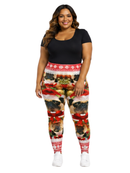 Curve Leggings (14-18 UK Size) - Pugmas - Kukubird-UK