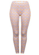 Regular Leggings (8-12 UK Size) - Lilac Daisies - Kukubird-UK