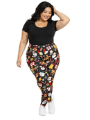 Curve Leggings (14-18 UK Size) - Christmas Things - Kukubird-UK