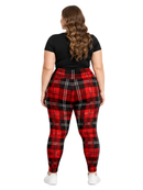Curve Leggings (14-18 UK Size) - Wrapping Paper - Kukubird-UK