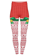 Highwaisted Leggings (10-16 UK Size) - Winter Socks