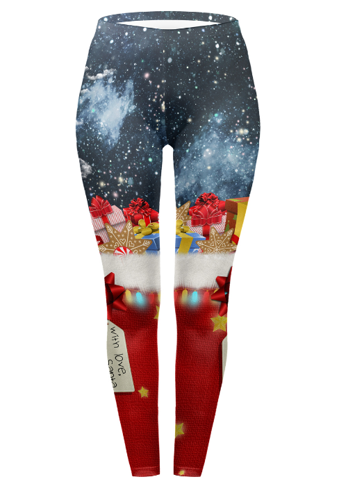 Regular Leggings (8-14 UK Size) - With Love Santa