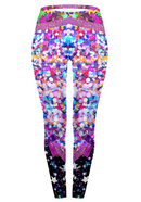 Regular Leggings (8-14 UK Size) - Glitter - Kukubird-UK