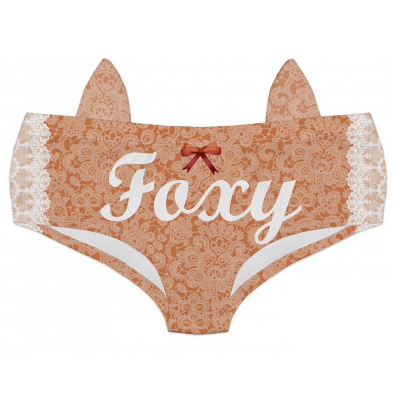 Ear Pantie - Foxy (6-10 UK Size) - Kukubird-UK