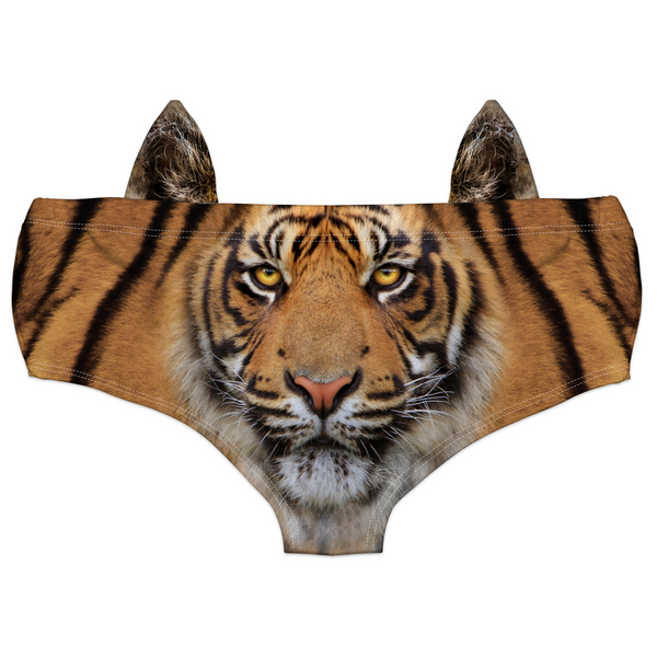 Ear Pantie - Tiger Ear (6-10 UK Size) - Kukubird-UK