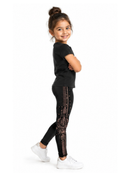Children's Leggings - Midnight Walk - Kukubird-UK