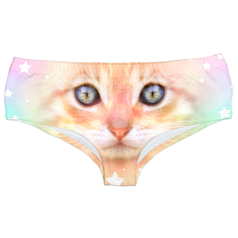 Horn Pantie - Rainbow Sparkle Kitticorn (6-10 UK Size) - Kukubird-UK