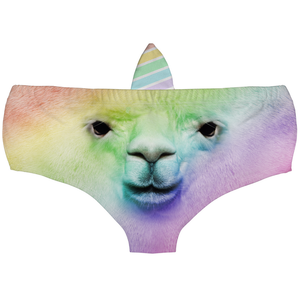 Horn Pantie - Rainbow Llamacorn Horn Pantie - Kukubird-UK