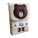 I Love Cony Bear Pouch - Kukubird-UK