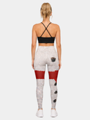 Regular Leggings (8-14 UK Size) - Snowman - Kukubird-UK