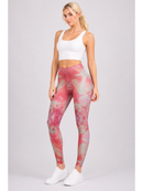 Regular Leggings (8-12 UK Size) - Pink Poly Cosmo - Kukubird-UK