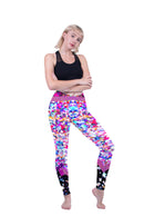 Regular Leggings (8-14 UK Size) - Glitter - Kukubird-UK