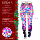 Regular Leggings (8-14 UK Size) - Glitter - Kukubird-UK