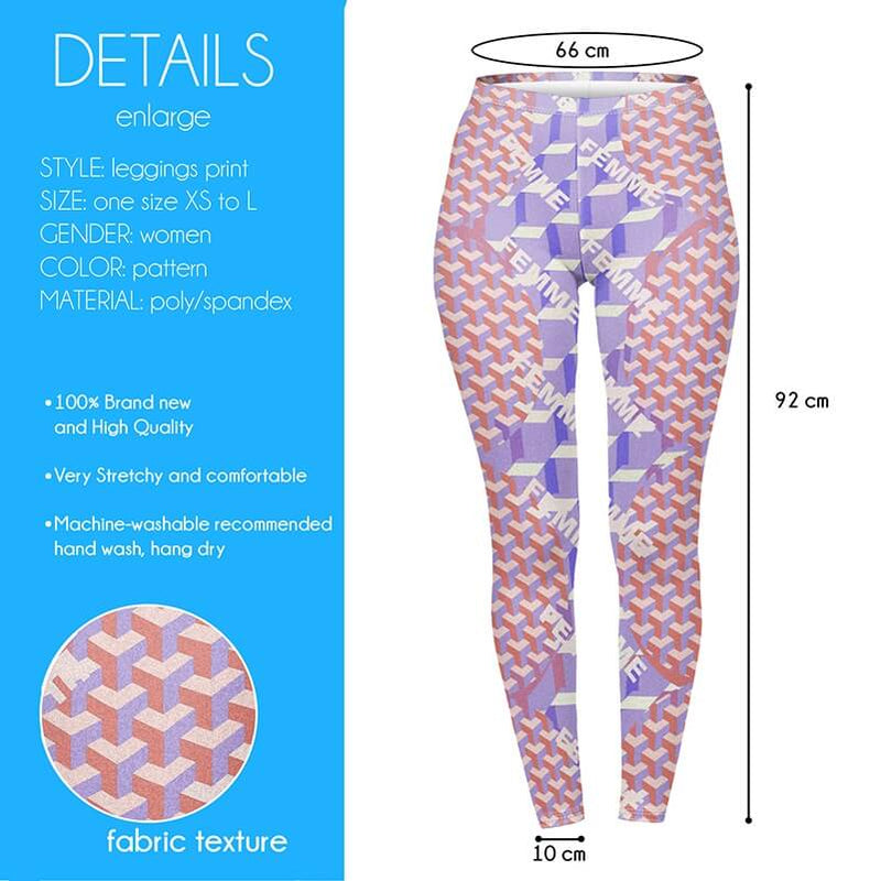 Regular Leggings (8-12 UK Size) - Femme - Kukubird-UK