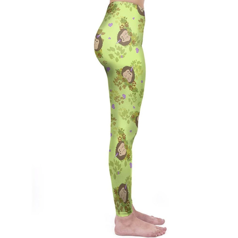 Regular Leggings (8-12 UK Size) - Hedgicorn - Kukubird_UK