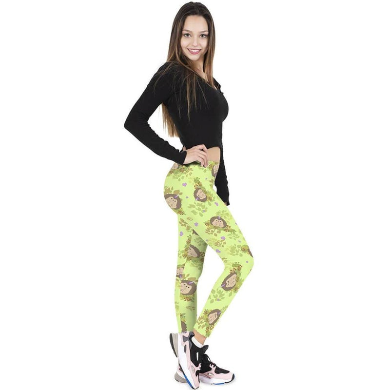 Regular Leggings (8-12 UK Size) - Hedgicorn - Kukubird_UK