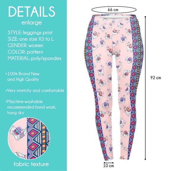 Regular Leggings (8-12 UK Size) - Alpaca - Kukubird-UK