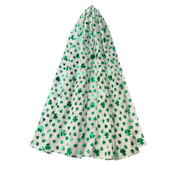 Four Leaf Clover Foiled Scarf