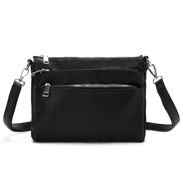 3 Pocket Crossbody Bag