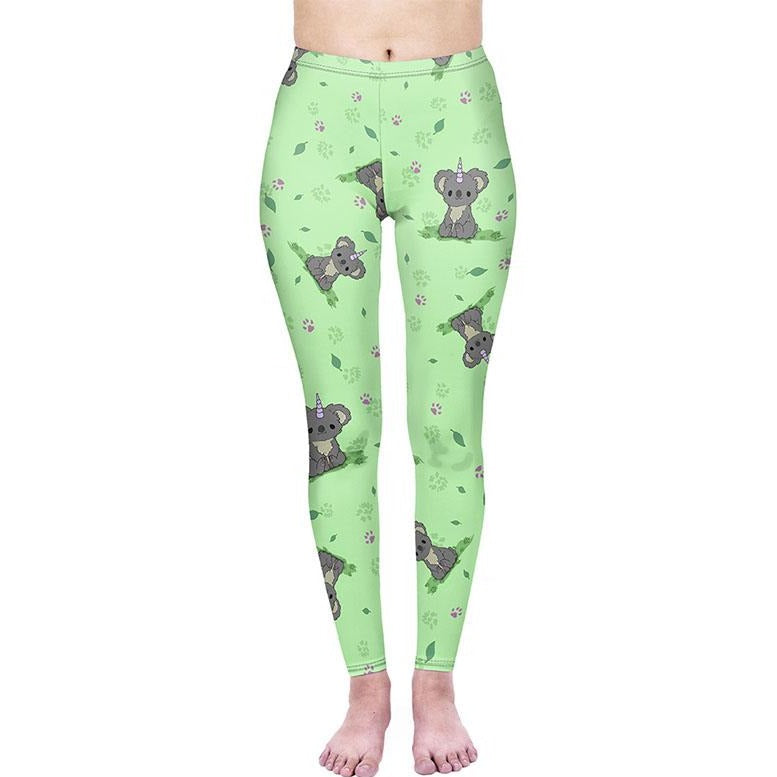 Regular Leggings (8-12 UK Size) - Koalacorn - Kukubird_UK