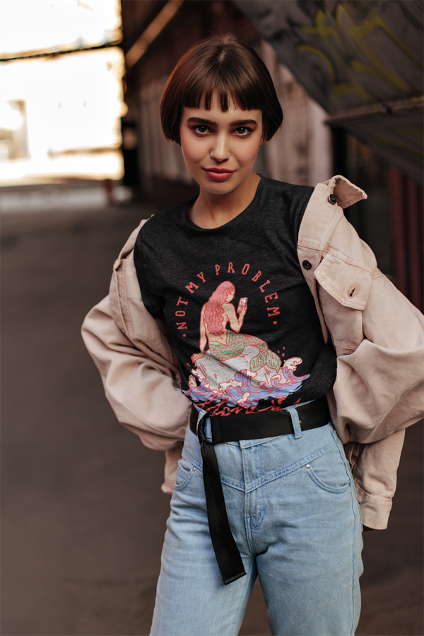 T-shirt - Not my Problem Black