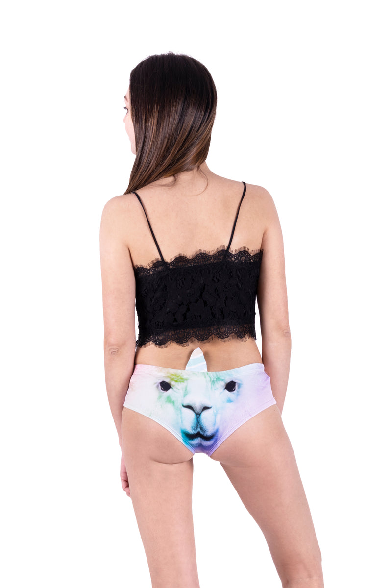 Horn Pantie - Rainbow Llamacorn Horn Pantie - Kukubird_UK