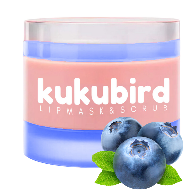 Overnight Lip Mask & Lip Scrub-Blueberry