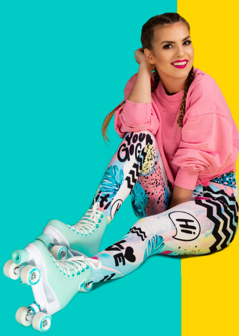 Regular Leggings (8-12 UK Size) - Go Girl