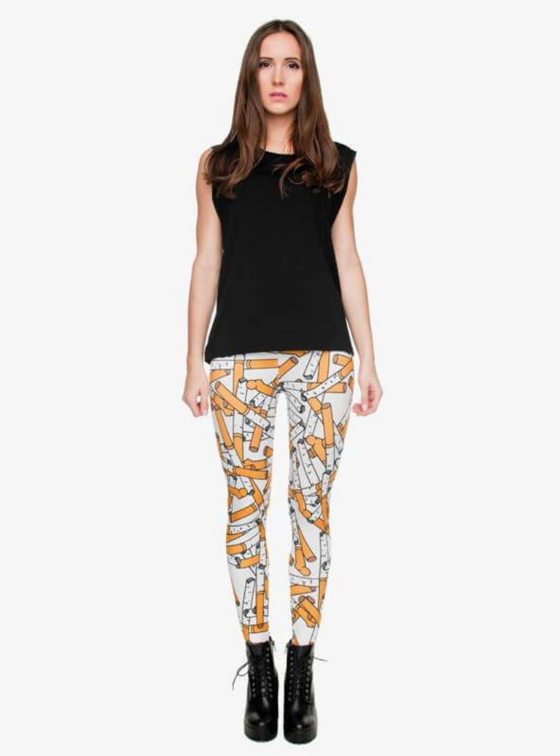 Regular Leggings (8-12 UK Size) - Cigarette - Kukubird-UK