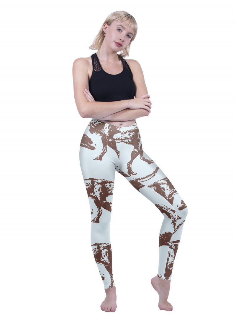 Regular Leggings (8-12 UK Size) - Walking With Dinos - Kukubird_UK