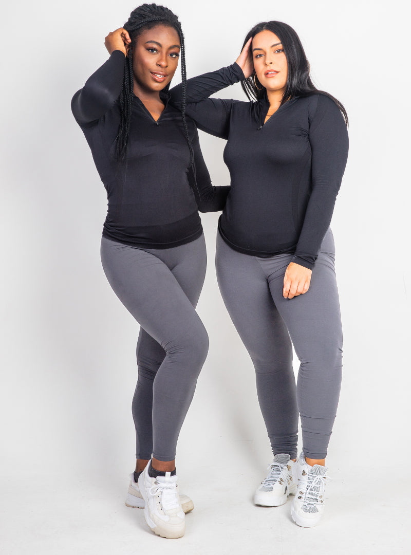 The Light Grey Basic's High Waist Leggings