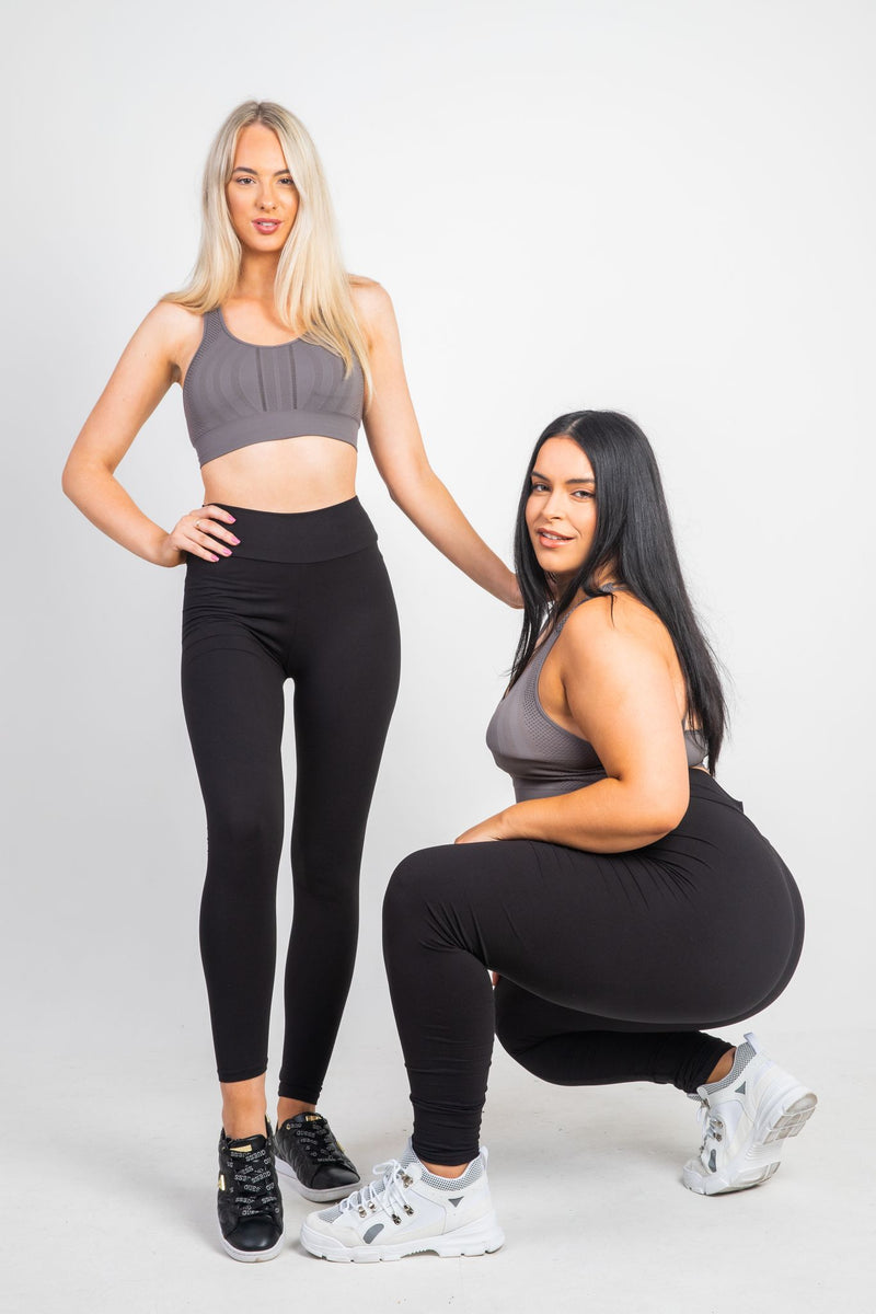 The Black Basic's High Waist Leggings - Kukubird_UK