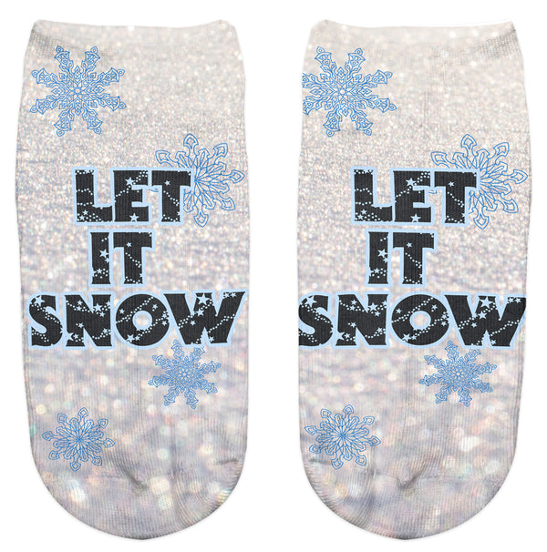 Ankle Socks - Let it Snow