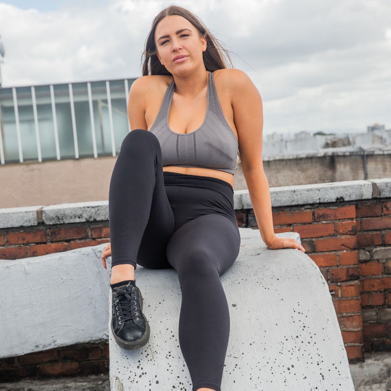The Black Basic's High Waist Leggings - Kukubird_UK